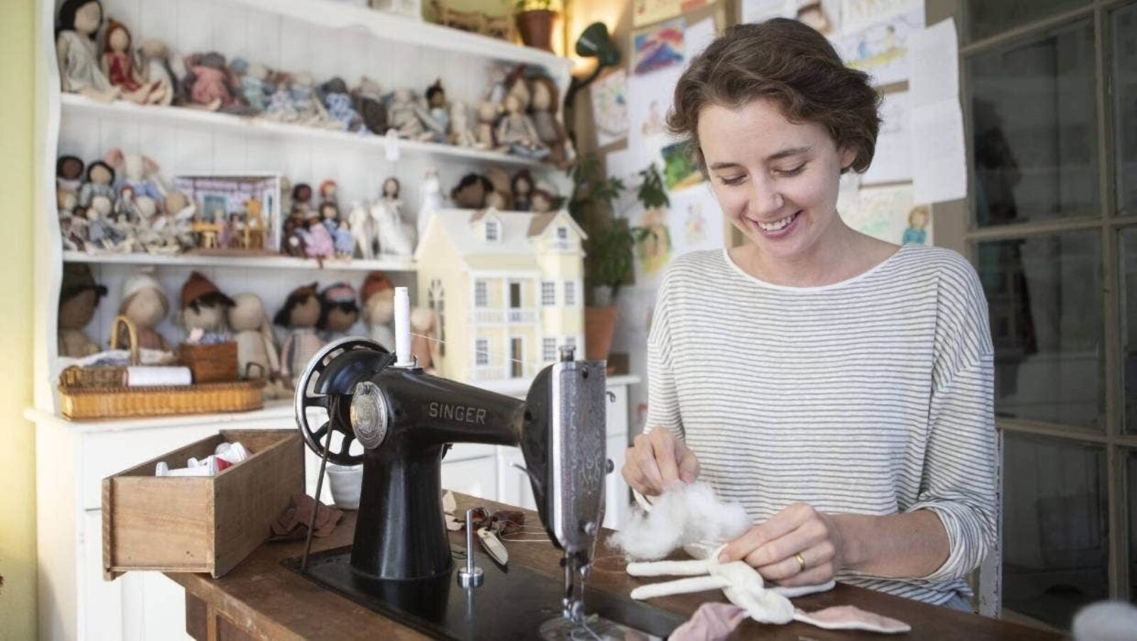 Creativity the key to dollmaker's battle with anxiety