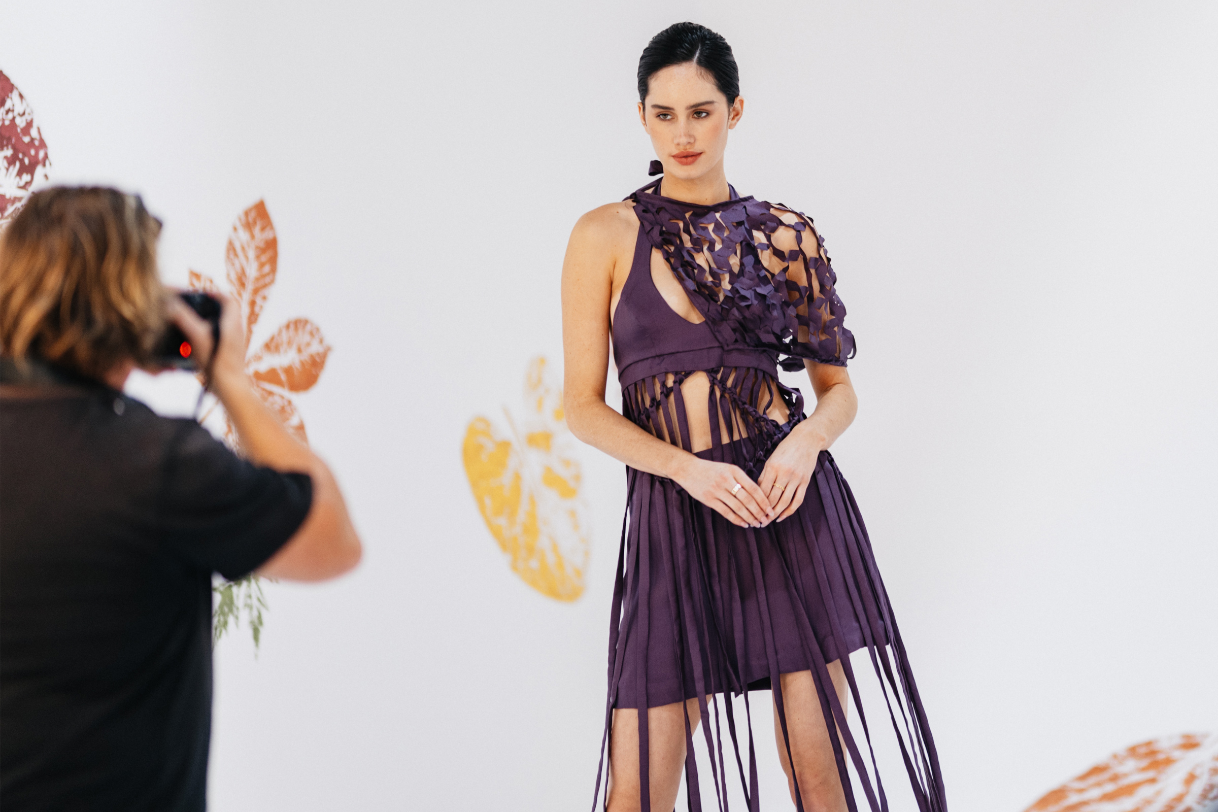 Henry Calkin, Resene Colour of Fashion, Diploma in Apparel and Fashion Technology, 2022, photoshoot, Diploma in Fashion, student work, Whitecliffe College, collection, Matariki