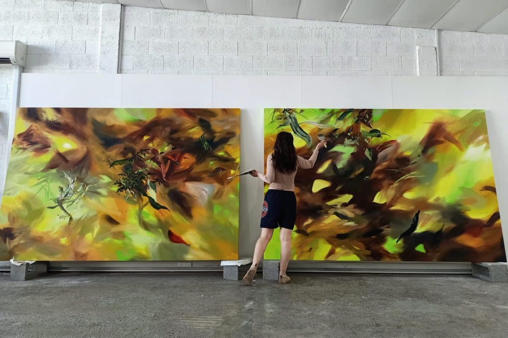 Molly Timmins, Master of Fine Arts, 2023, End of Year Fine Arts Exhibition, Student work, paintings