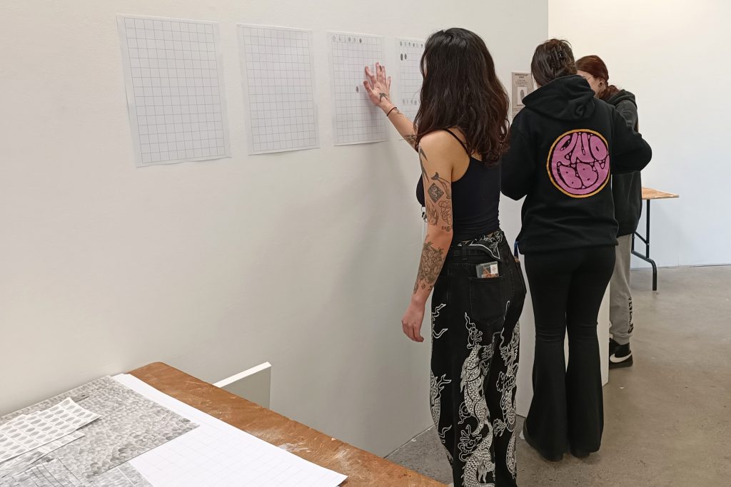 Robyn Stewart, Bachelor of Fine Arts, Year 2, 2024, exhibition, student work, end of year, houses, juxtaposing, Readymade Participatory installation