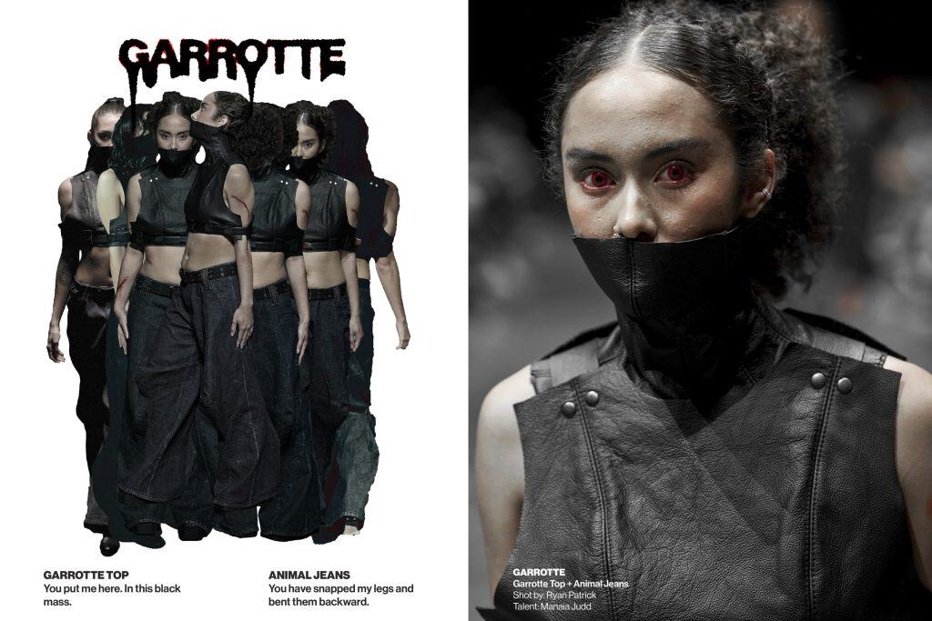 SKINNED ALIVE, Louis Sutton, Fashion + Sustainability, Bachelor of Sustainable Fashion Design, Year 3, Fashion Collection, Fashion Portfolio, Sustainable Fashion Design, Sustainable Fashion, Fashion, Fashion student, Fashion degree, fashion bachelors, 2024