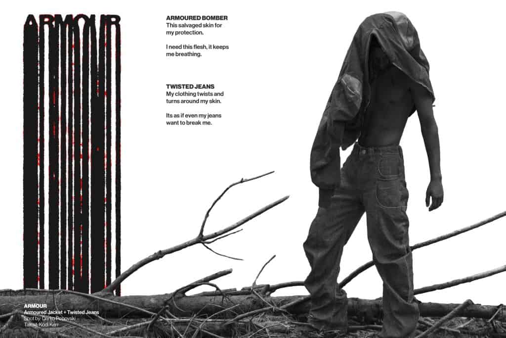 SKINNED ALIVE, Louis Sutton, Fashion + Sustainability, Bachelor of Sustainable Fashion Design, Year 3, Fashion Collection, Fashion Portfolio, Sustainable Fashion Design, Sustainable Fashion, Fashion, Fashion student, Fashion degree, fashion bachelors, 2024