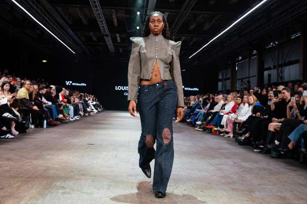 SKINNED ALIVE, Louis Sutton, Fashion + Sustainability, Bachelor of Sustainable Fashion Design, Year 3, Fashion Collection, Fashion Portfolio, Sustainable Fashion Design, Sustainable Fashion, Fashion, Fashion student, Fashion degree, fashion bachelors, 2024, NZFW 2025, New Zealand Fashion week 2025, Fashion show