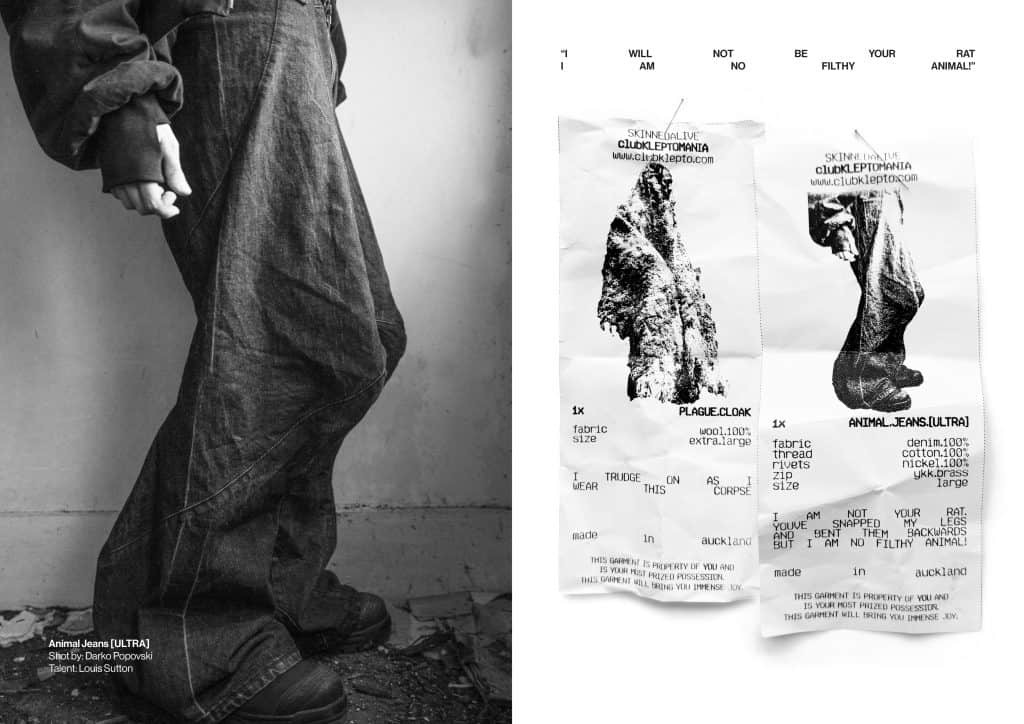 SKINNED ALIVE, Louis Sutton, Fashion + Sustainability, Bachelor of Sustainable Fashion Design, Year 3, Fashion Collection, Fashion Portfolio, Sustainable Fashion Design, Sustainable Fashion, Fashion, Fashion student, Fashion degree, fashion bachelors, 2024