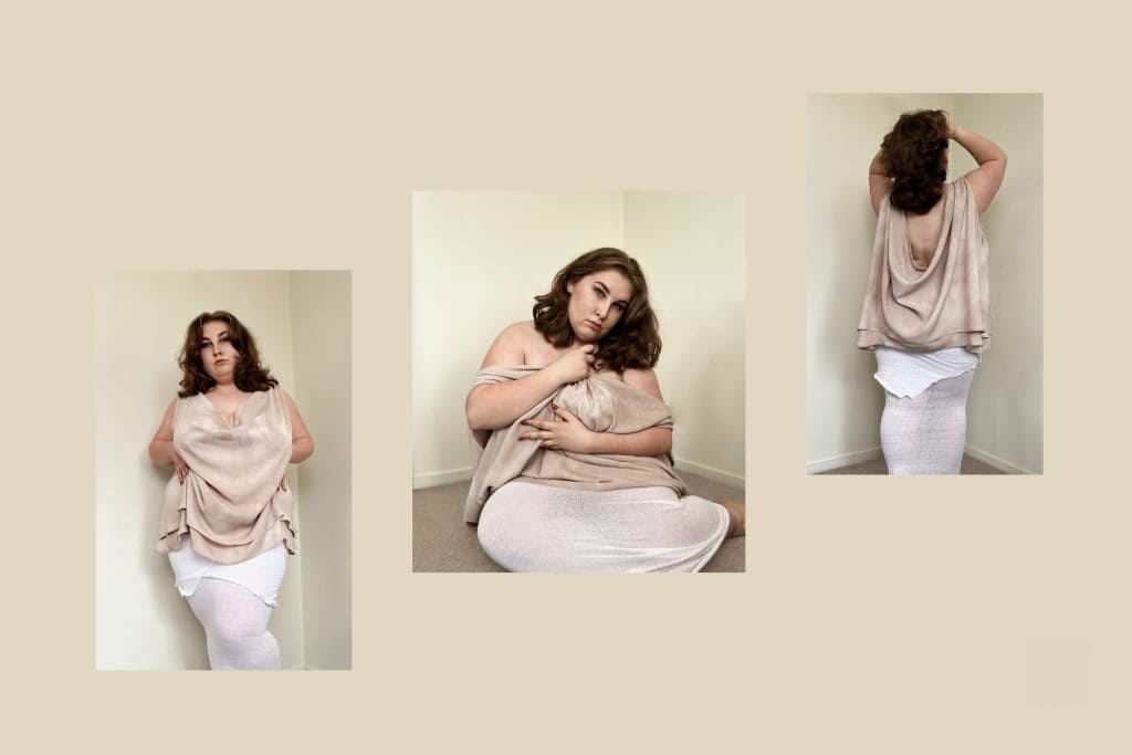 Esther Storey, Fashion + Sustainability, Bachelor of Sustainable Fashion Design, Year 3, Fashion Collection, Fashion Portfolio, Sustainable Fashion Design, Sustainable Fashion, Fashion, Fashion student, Fashion degree, Fashion bachelors, 2024