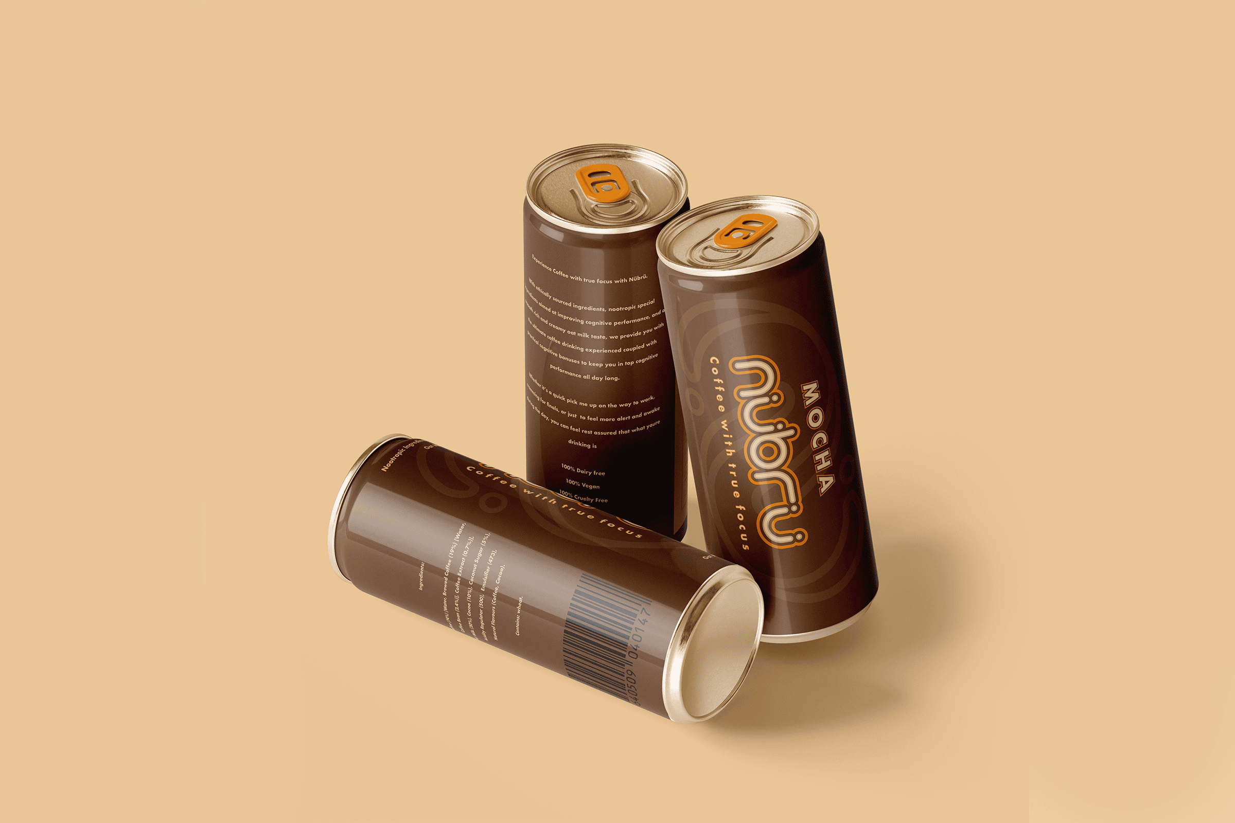 Marama Te Nana-MacDonald, Nubru Coffee, Certificate in Digital Media + Design, 2025, Student work, Whitecliffe College, graphic design, package design, branding