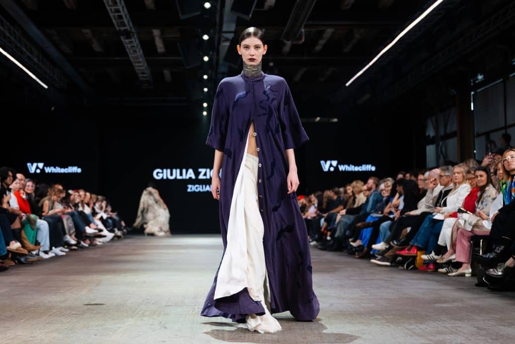 Giulia Zigliani, CHIAROSCURO, Fashion + Sustainability, Bachelor of Sustainable Fashion Design, Year 3, Fashion Collection, Fashion Portfolio, Sustainable Fashion Design, Sustainable Fashion, Fashion, Fashion student, Fashion degree, Fashion bachelors, 2024, Portfolio, NZFW 2025, New Zealand Fashion Week 2025, Fashion Show