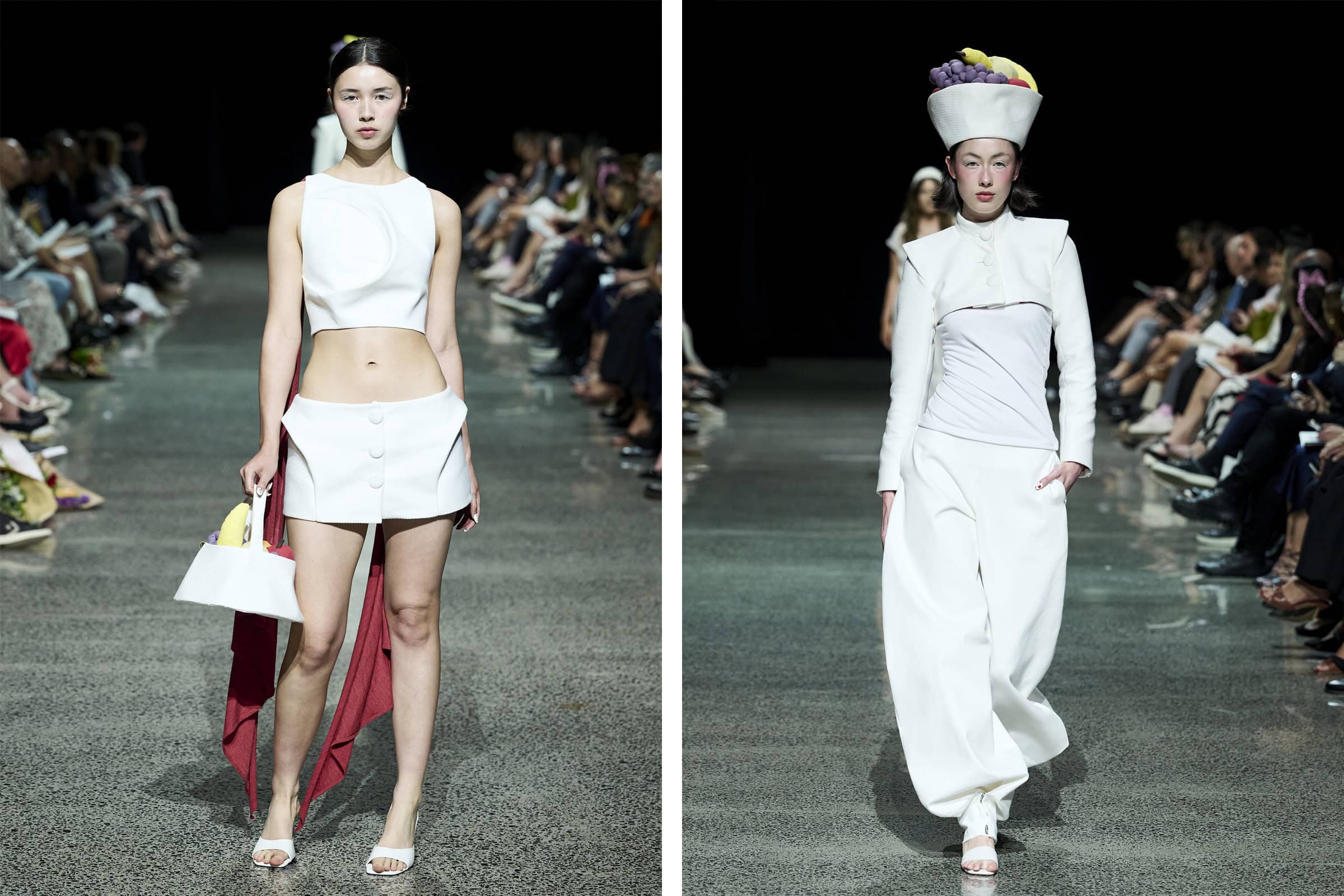 Hui Uy, Fashion + Sustainability, Bachelor of Sustainable Fashion Design, Collection, Kopfino, Fashion Collection, Portfolio, Sustainable Fashion, Fashion, Fashion student, Fashion degree, bachelors, 2024, Year 2, Whitecliffe Fashion Show, fashion designer