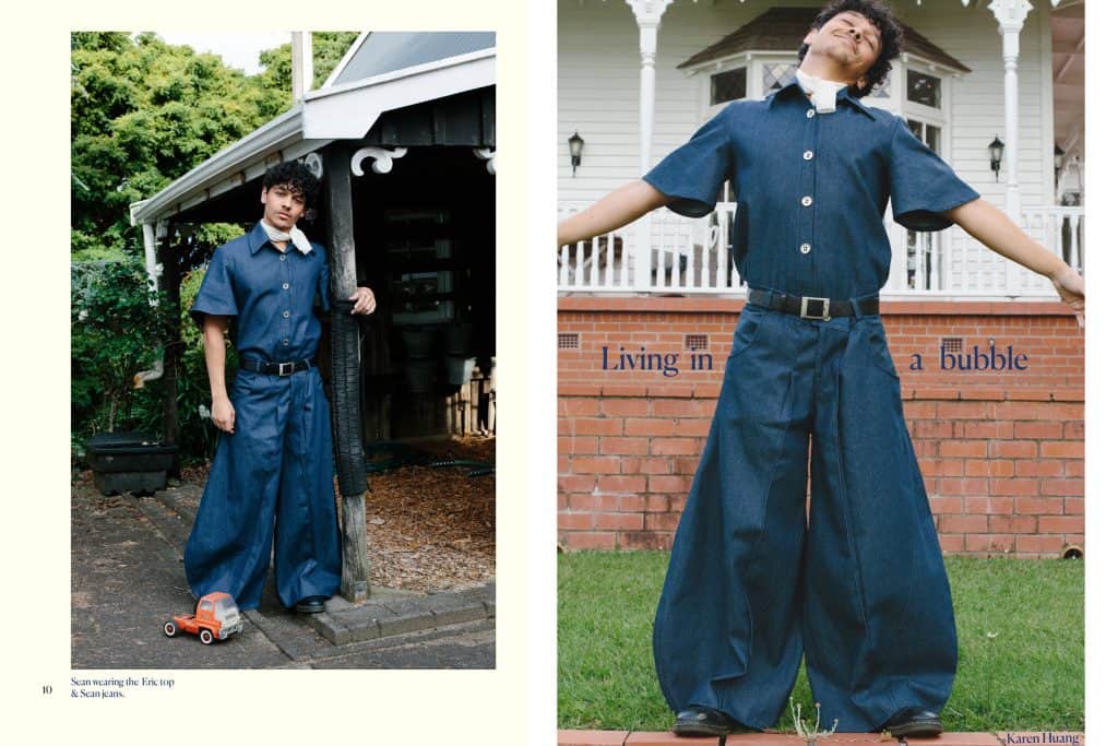 Karen Huang, Living in a bubble, Fashion + Sustainability, Bachelor of Sustainable Fashion Design, Year 3, Fashion Collection, Fashion Portfolio, Sustainable Fashion Design, Sustainable Fashion, Fashion, Fashion student, Fashion degree, Fashion bachelors, 2024, Portfolio