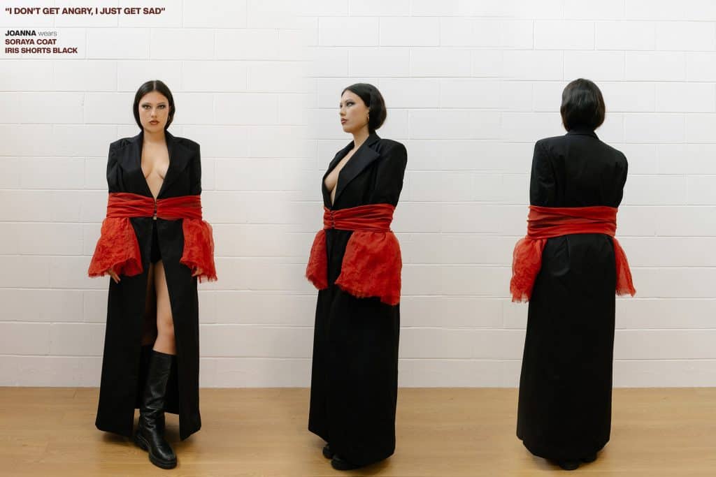 Mia Christina Sutton, I DON’T GET ANGRY, I JUST GET SAD, Fashion + Sustainability, Bachelor of Sustainable Fashion Design, Year 3, Fashion Collection, Fashion Portfolio, Sustainable Fashion Design, Sustainable Fashion, Fashion, Fashion student, Fashion degree, Fashion bachelors, 2024, Portfolio