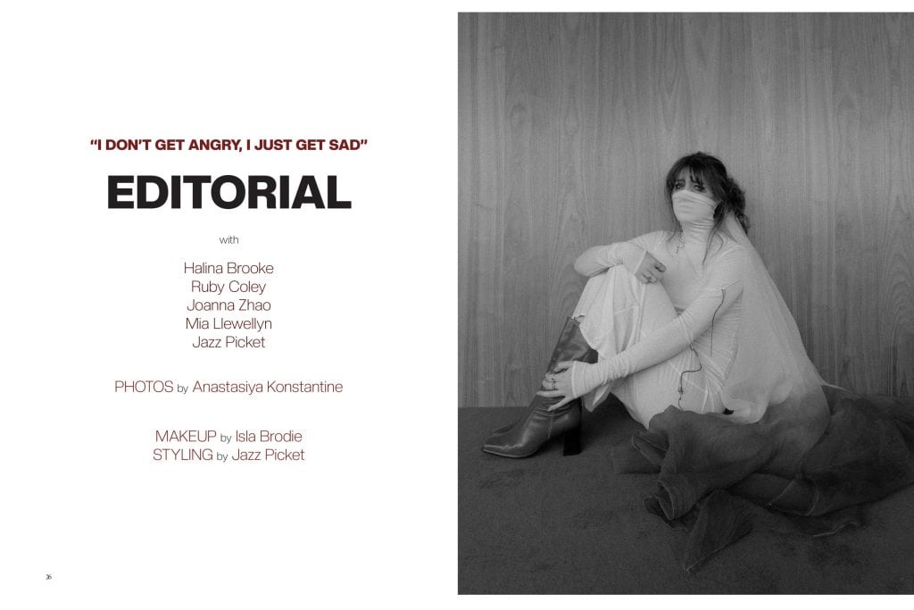 Mia Christina Sutton, I DON’T GET ANGRY, I JUST GET SAD, Fashion + Sustainability, Bachelor of Sustainable Fashion Design, Year 3, Fashion Collection, Fashion Portfolio, Sustainable Fashion Design, Sustainable Fashion, Fashion, Fashion student, Fashion degree, Fashion bachelors, 2024, Portfolio