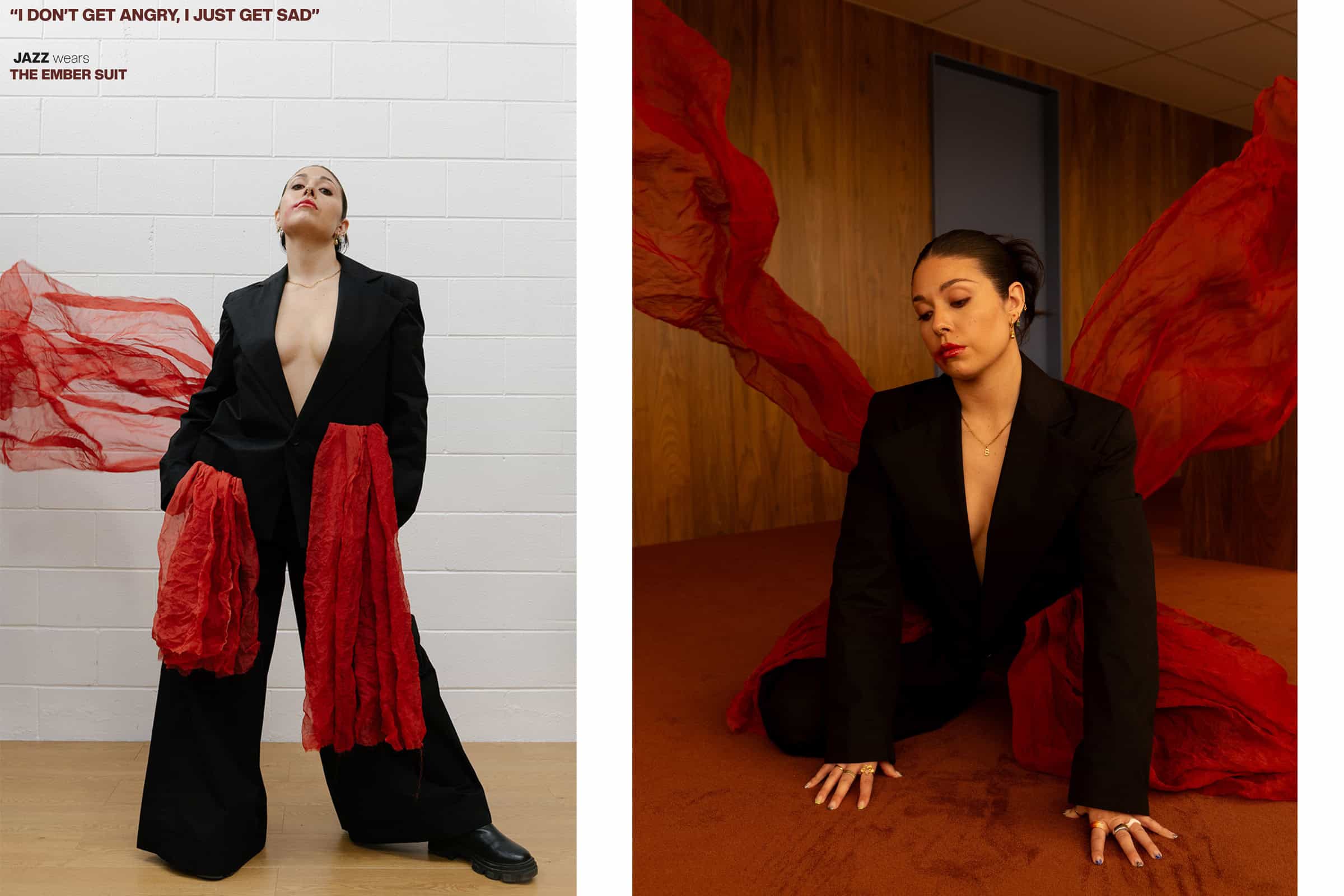 Mia Christina Sutton, I DON’T GET ANGRY, I JUST GET SAD, Fashion + Sustainability, Bachelor of Sustainable Fashion Design, Year 3, Fashion Collection, Fashion Portfolio, Sustainable Fashion Design, Sustainable Fashion, Fashion, Fashion student, Fashion degree, Fashion bachelors, 2024, Portfolio