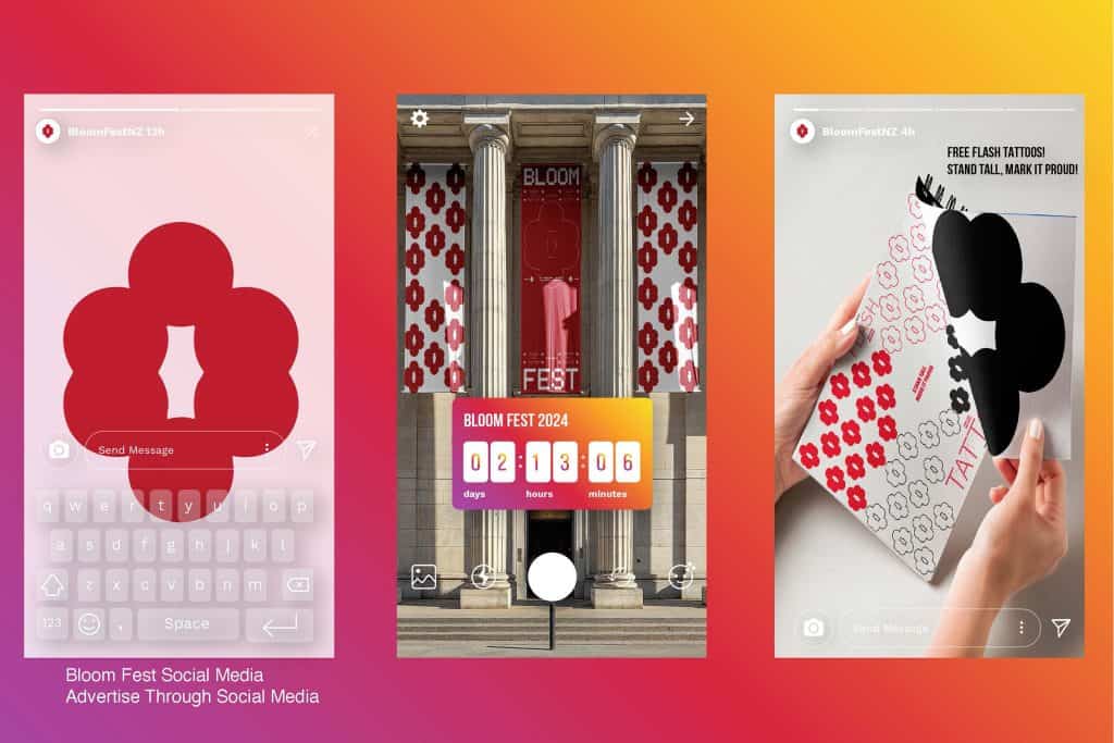 Sahil Padayachie, Bloom Fest. Bachelor of Design + Digital Media, Year 3, Student work, Whitecliffe College, graphic design, package design, branding