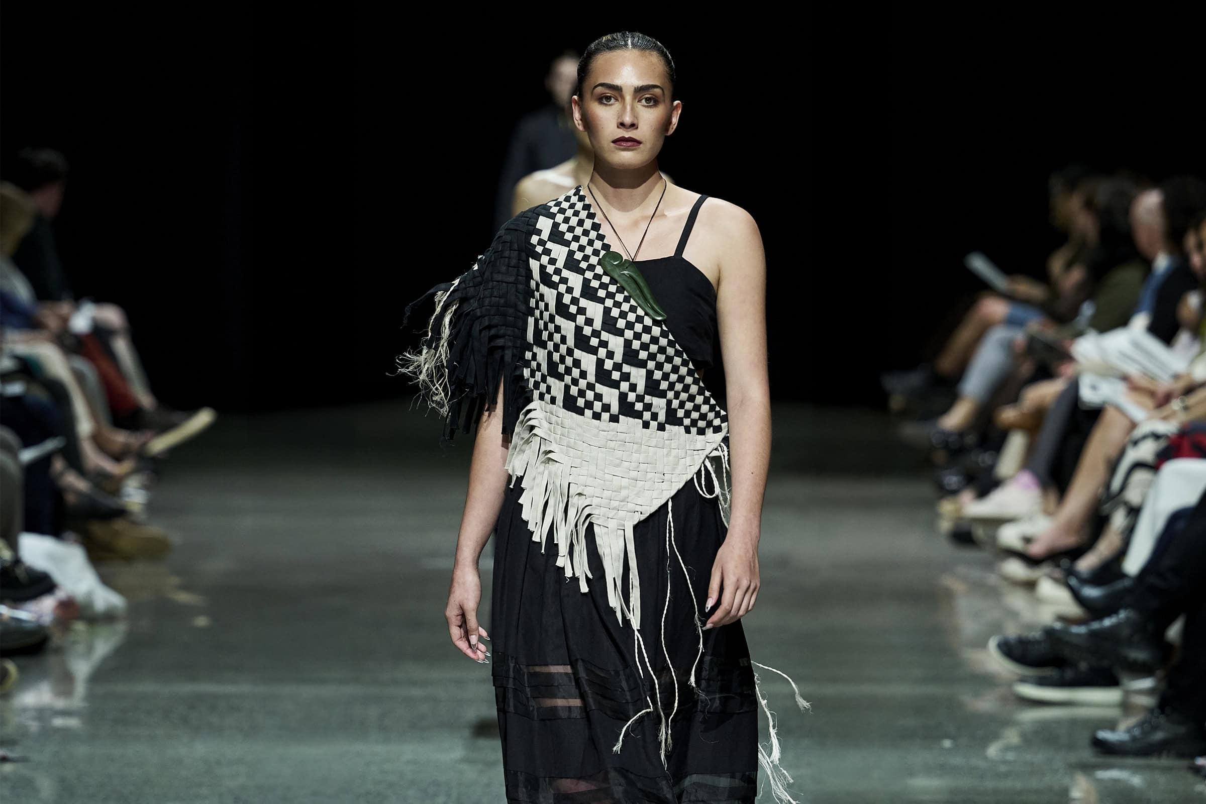 Samsara Jasper, Fashion + Sustainability, Bachelor of Sustainable Fashion Design, Collection, Ngā Aho o te Kāinga, Fashion Collection, Portfolio, Sustainable Fashion, Fashion, Fashion student, Fashion degree, bachelors, 2024, Year 2, Whitecliffe Fashion Show, fashion designer