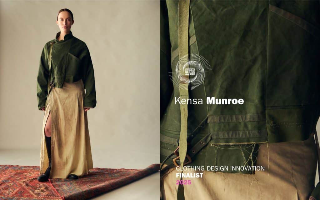 Whitecliffe, Sustainability Fashion, Programmes, Circular Design Awards 2025, Finalists, Kensa Munroe, Article