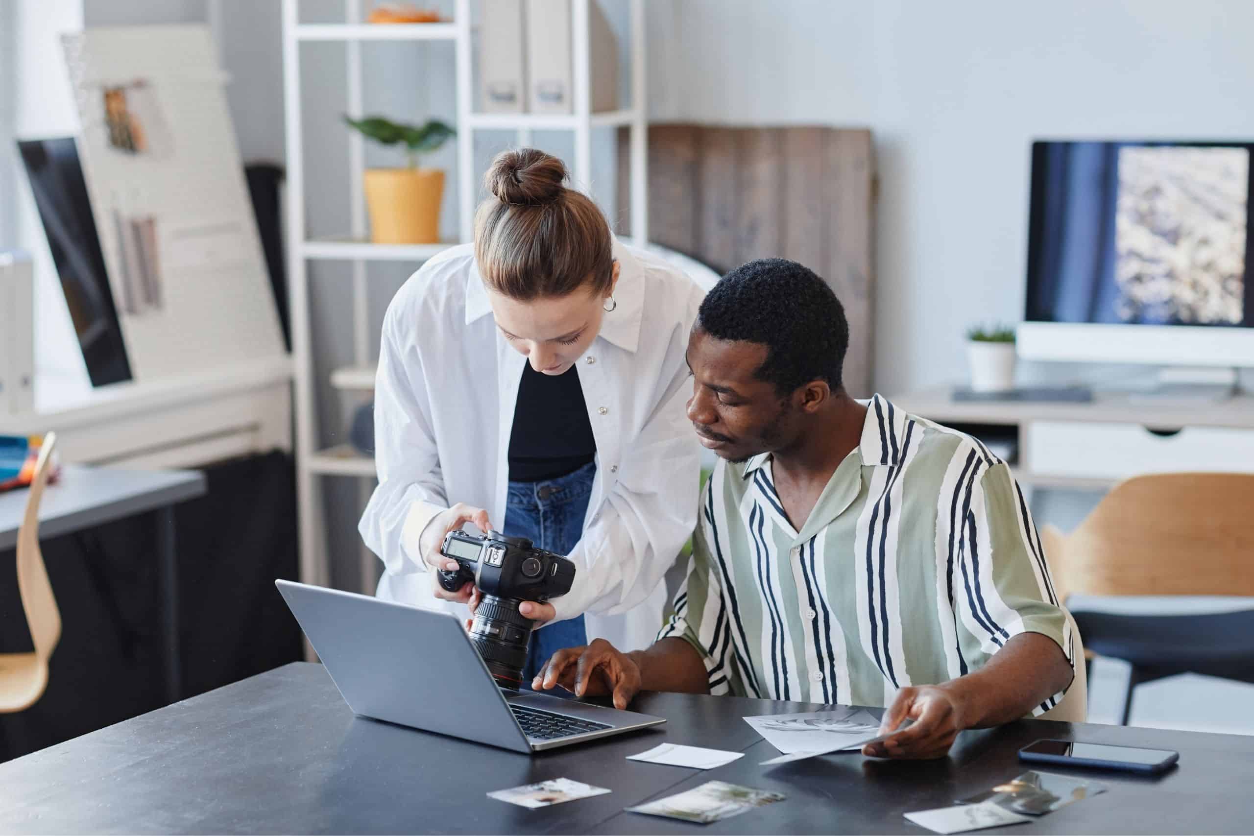 Student working with creative or digital tools while retraining or upskilling at Whitecliffe for a new career.