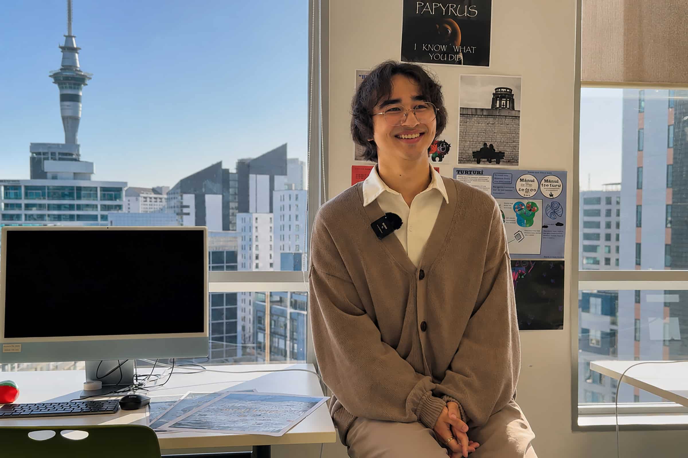 Benjamin Hayashi Year 2 international student Bachelor of Design and Digital Media